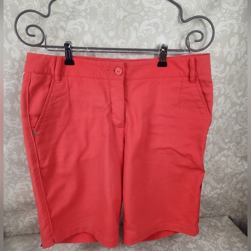 Puma Women's Vibrant Coral Athletic/ Golf Shorts